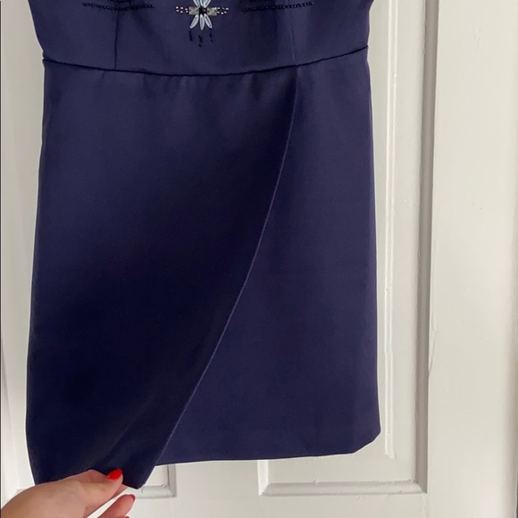 Purple dress with embellished top - Picture 3 of 3